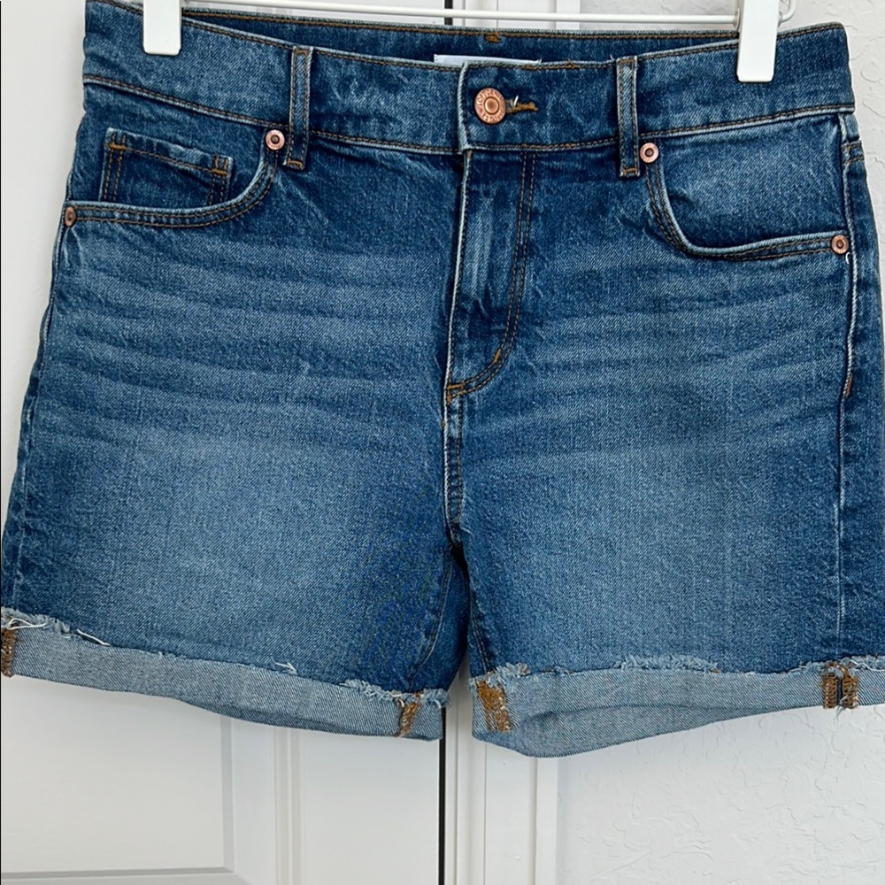 Loft Denim Blue Women's Shorts